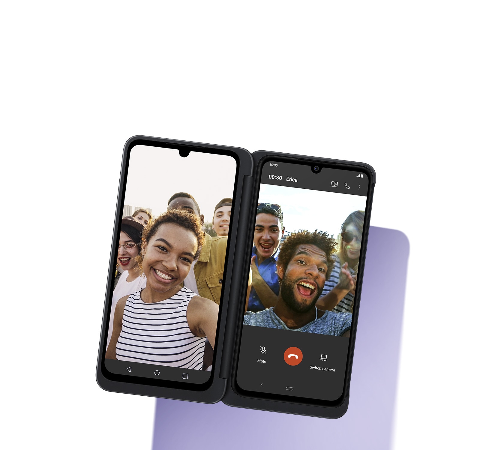 LG G8XThinQ dual screen Dual Video Call