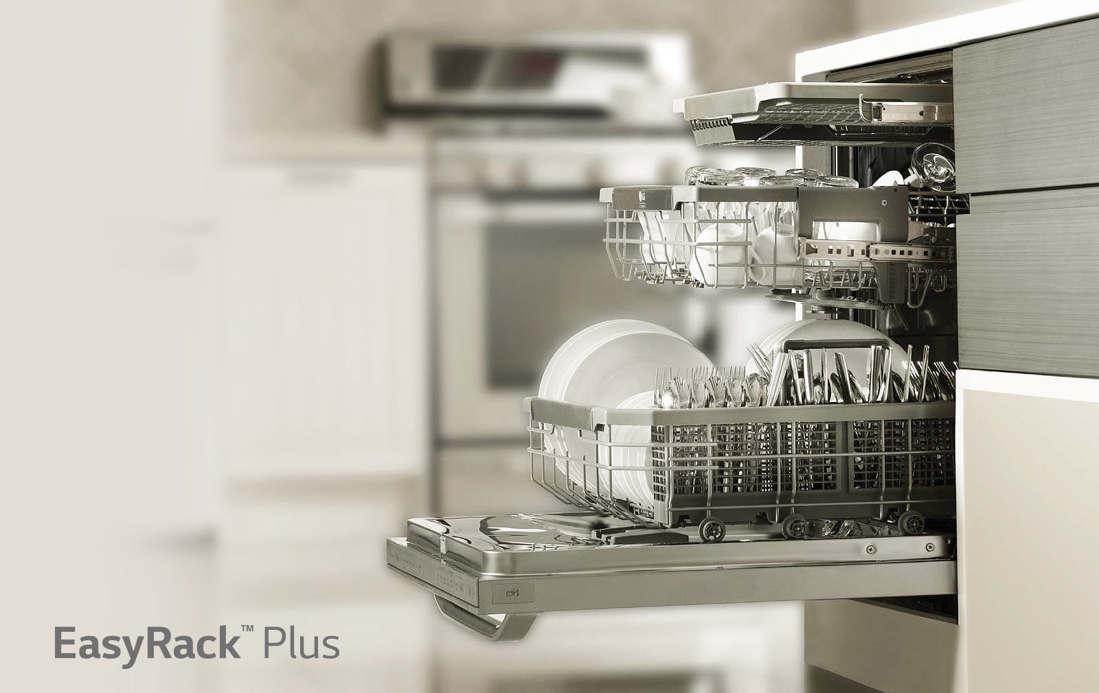 LG EasyRack Plus Dishwasher