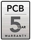 5 Year Warranty on PCB