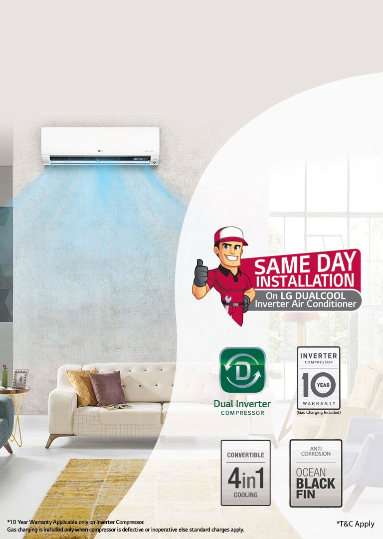 Home AC Smart Air Conditioners for your Home LG India