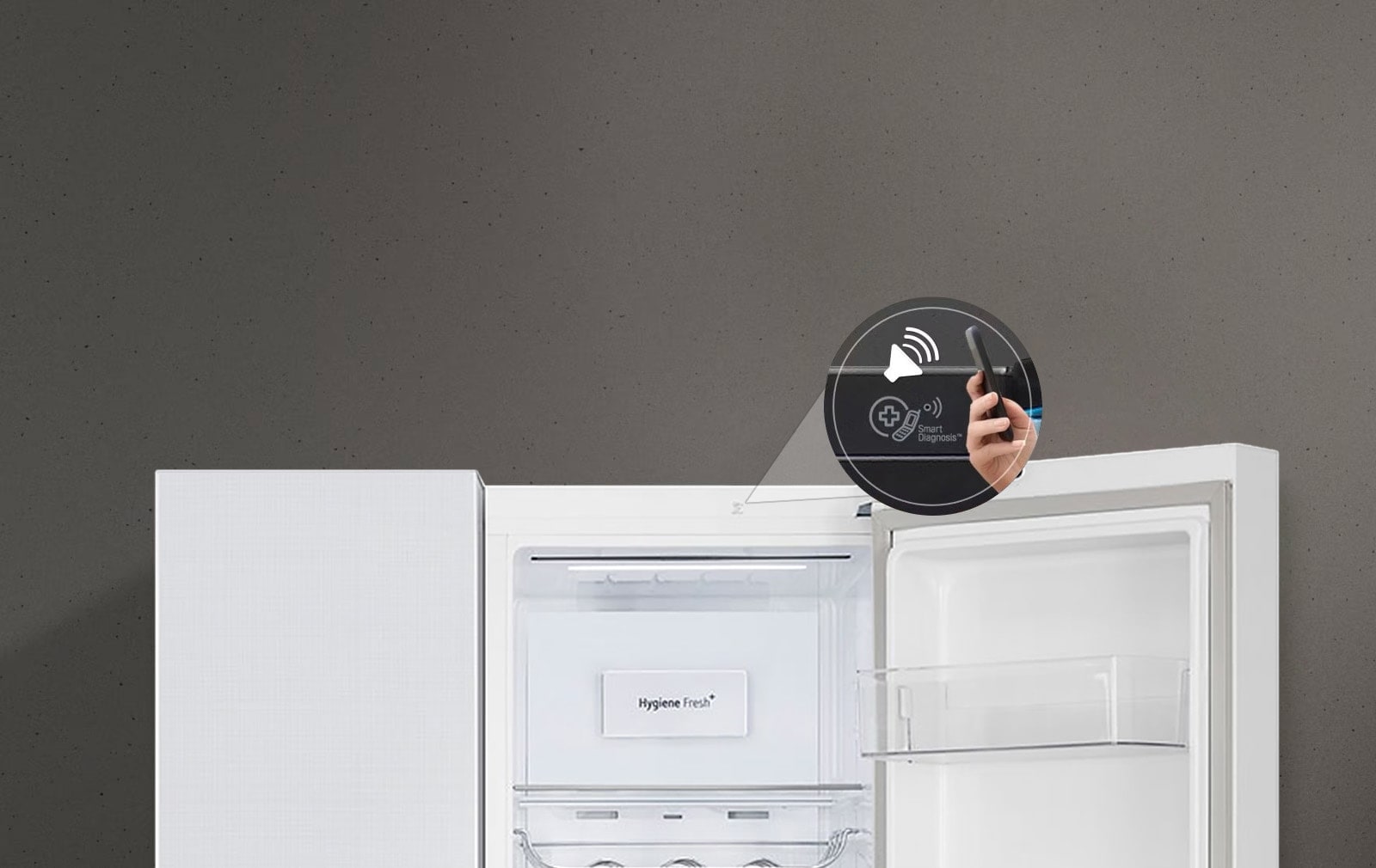 LG GL-B257DLW3 Refrigerator Smart Diagnosis