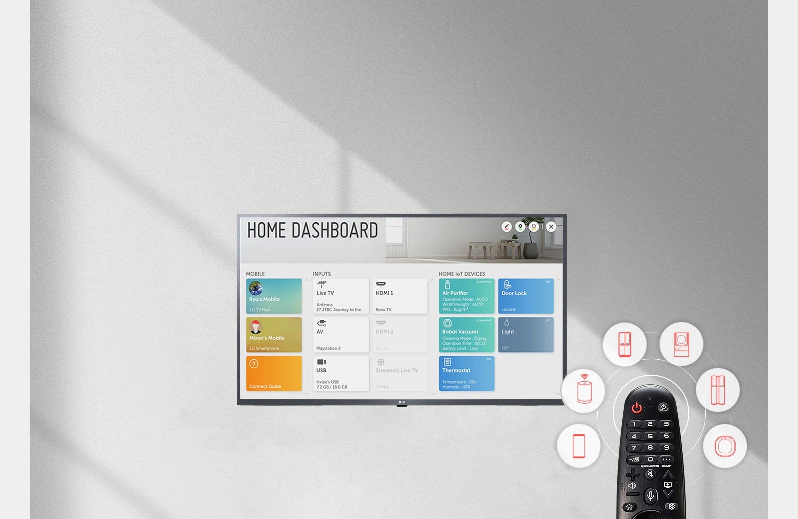 lg ultra hd tv home dashboard