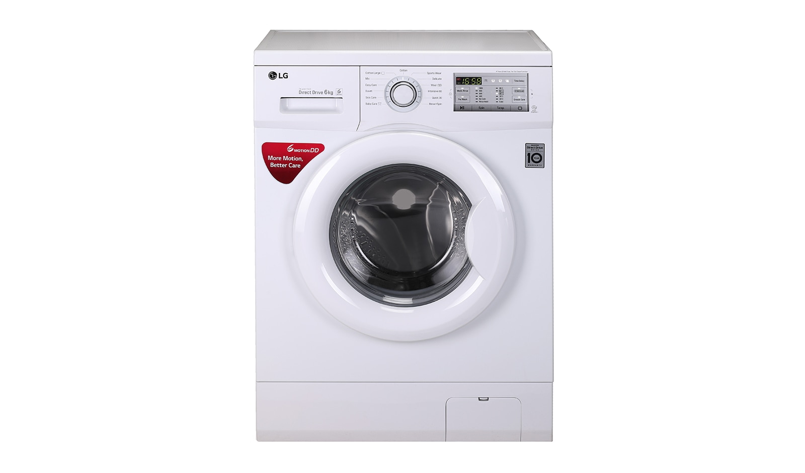 LG FH0H3NDNL02 6.0 Kg Front Loading Washing Machine With 6 Motion Direct Drive | LG IN