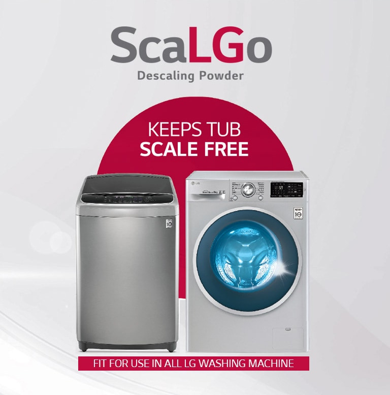 LG ScaLGo - The Antiscalant Powder (Scale Remover) For Washing Machines