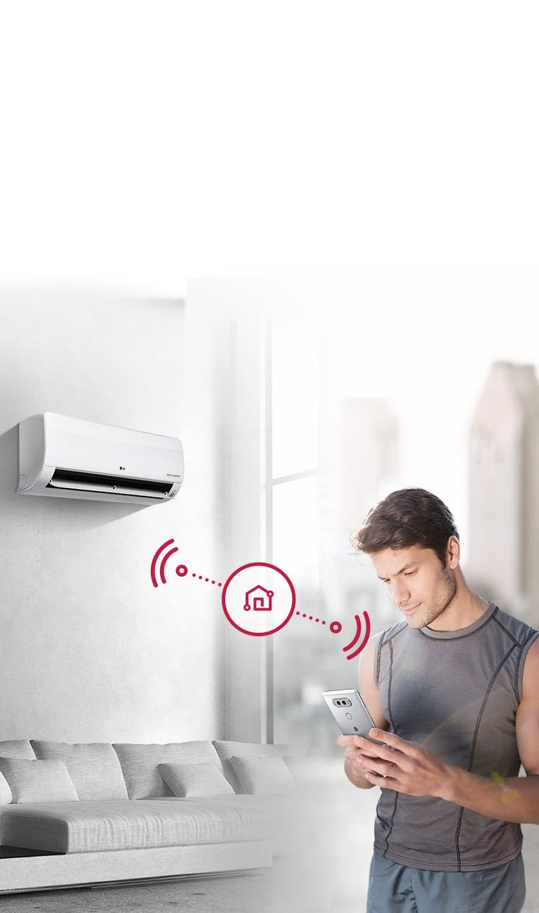 Smart thinQ کنترل آسان دستگاه با استفاده ازWi-Fi2