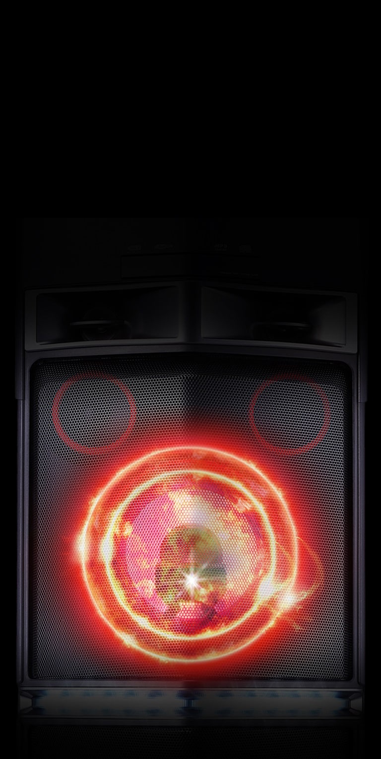 Powerful Output 1800W, thunderous auido experience