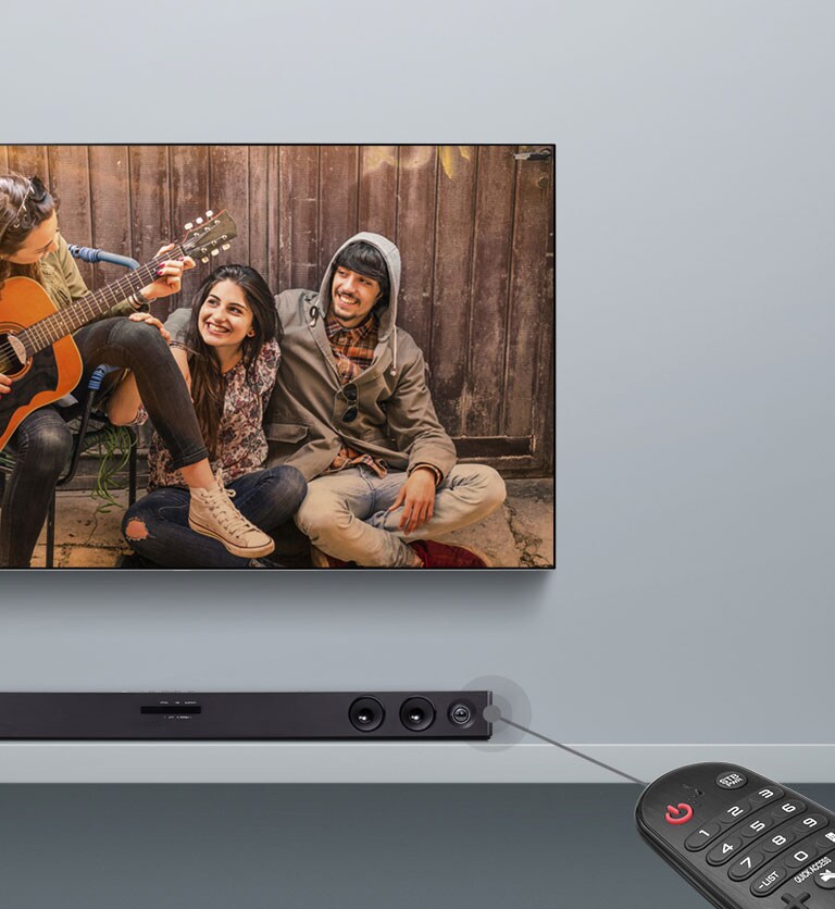 استفاده همزمان از یک کنترل برای تلویزیون و ساندبار2