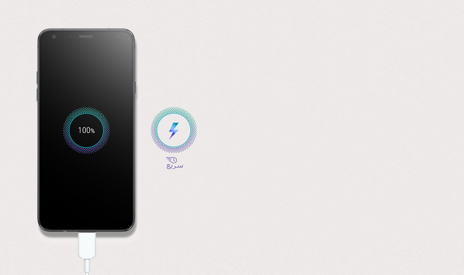 شارژ سریع همراه با USB Type-C1