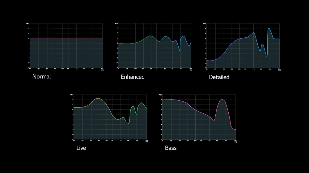 تنظیمات از پیش اعمال شده صوتی<br>1