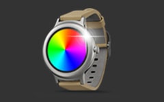 صفحه نمایش P-OLED واقعا گرد1