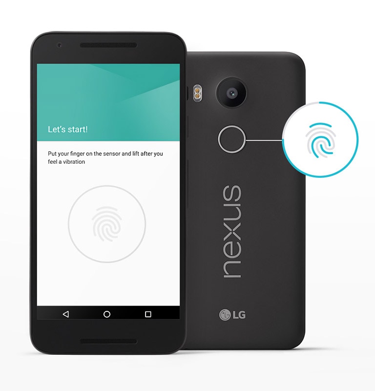 امنیت ساده با اثر انگشت