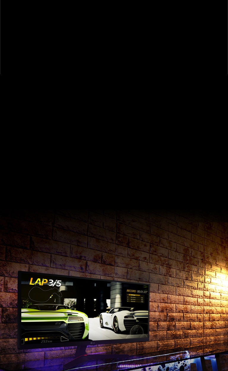 UltraWide® Gaming با کاهش Motion Blur به 1ms<br>2