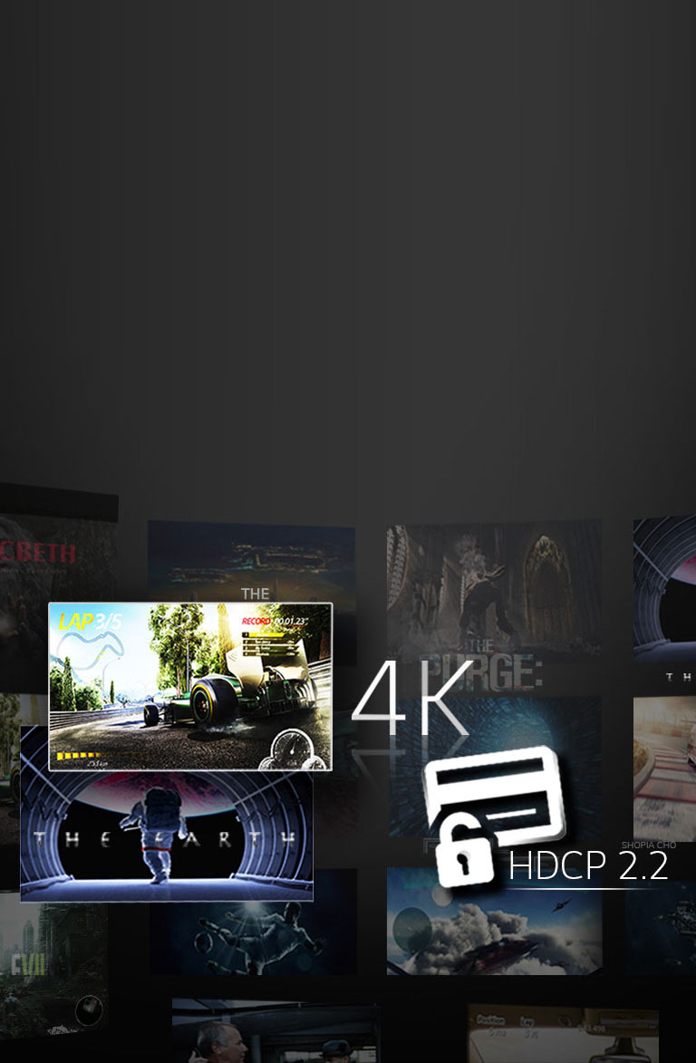 سازگار با HDCP 2.2<br>2