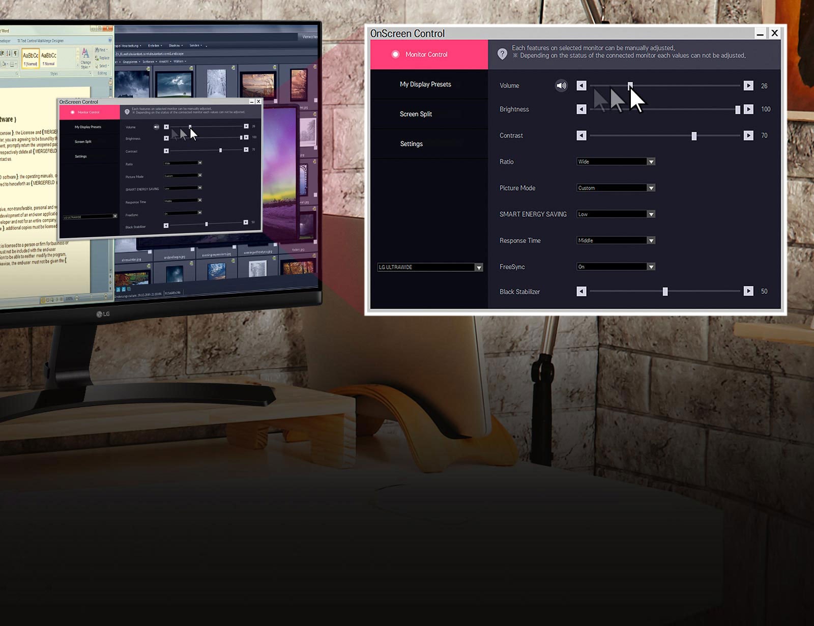 گزینه‌های سفارشی از پیش تنظیم شده تنها با یک کلیک1