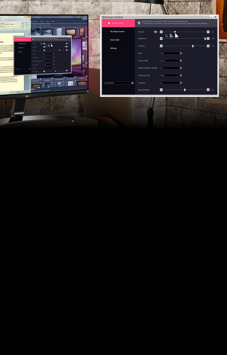 گزینه‌های سفارشی از پیش تنظیم شده تنها با یک کلیک2