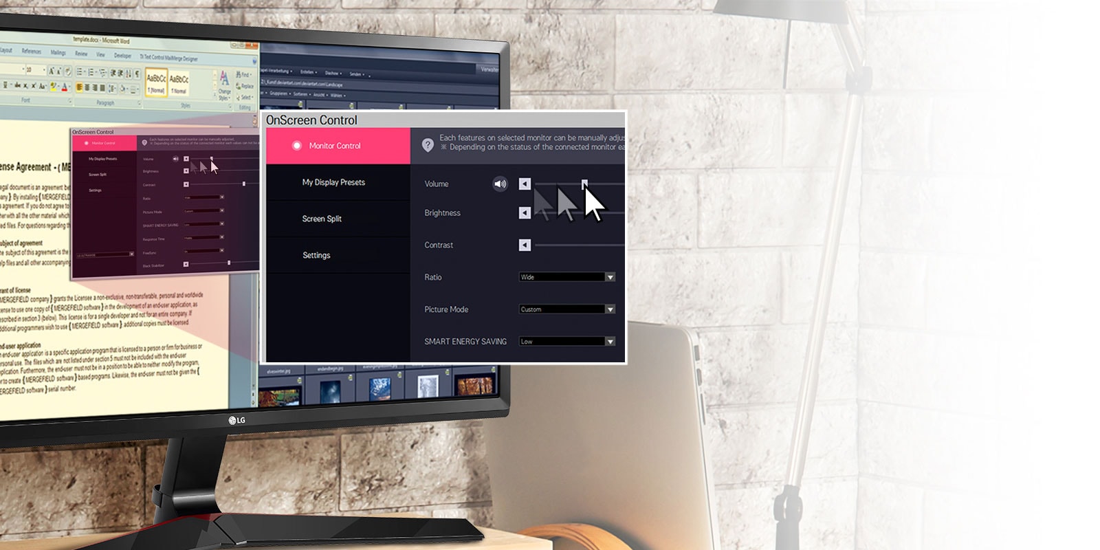 کنترل روی صفحه1