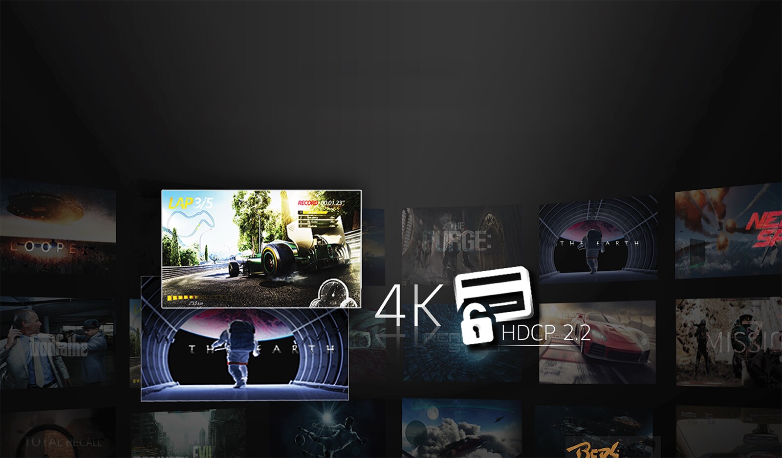 سازگار با HDCP 2.2<br>1
