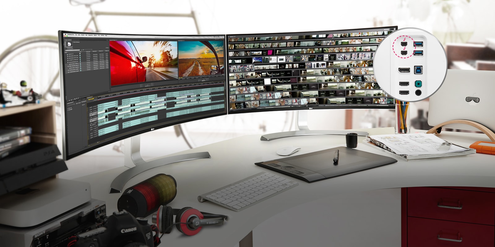 پورت Thunderbolt™ 2  سازگار با دستگاه‌‌های مک1