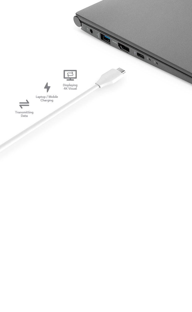 پورت‌های متنوع از جمله USB Type C<br>2