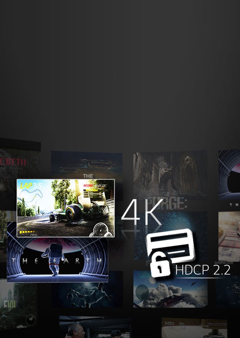 سازگار با HDCP 2.2<br>2