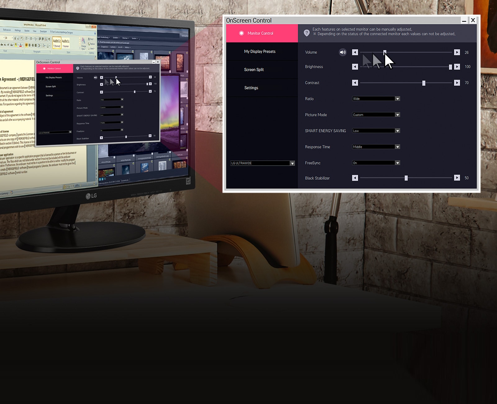 دسترسی راحت به گزینه‌های شخصی 1