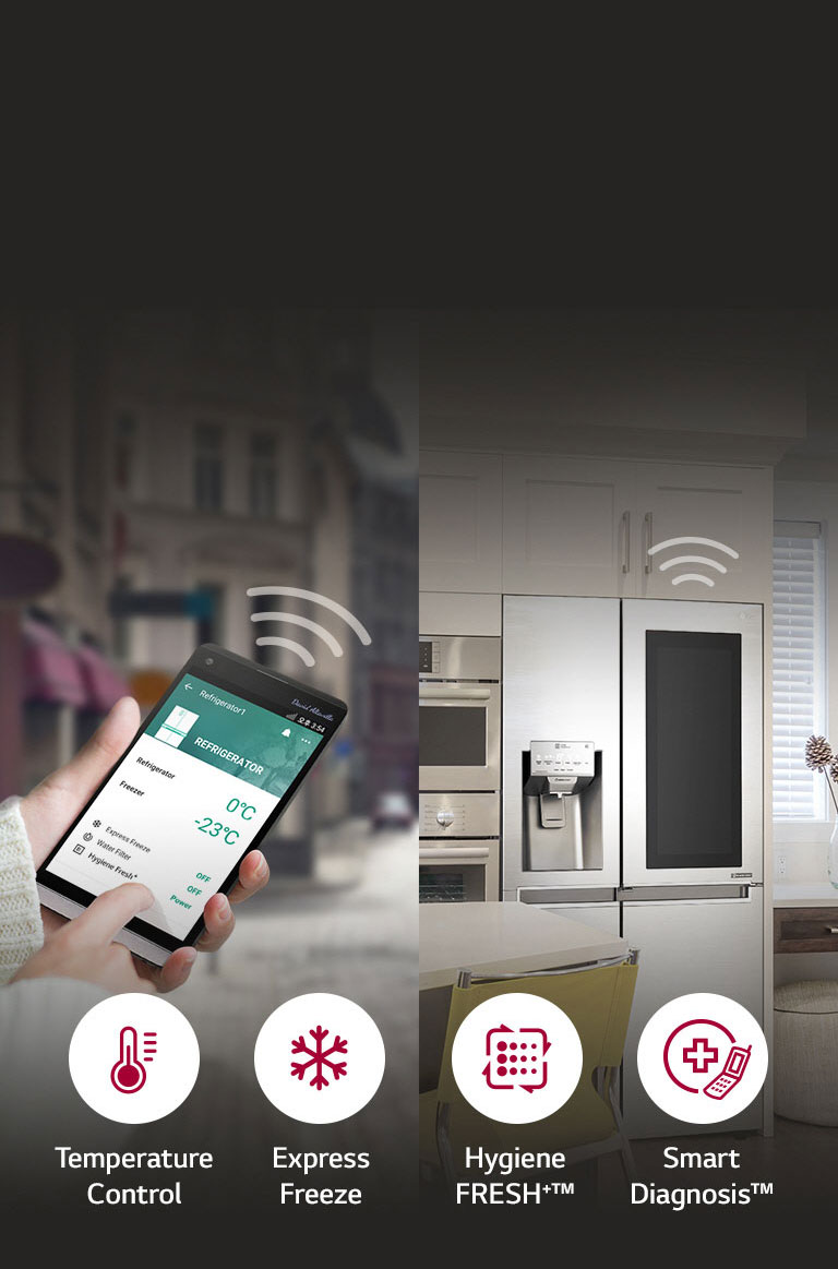 کنترل یخچال از هر جا