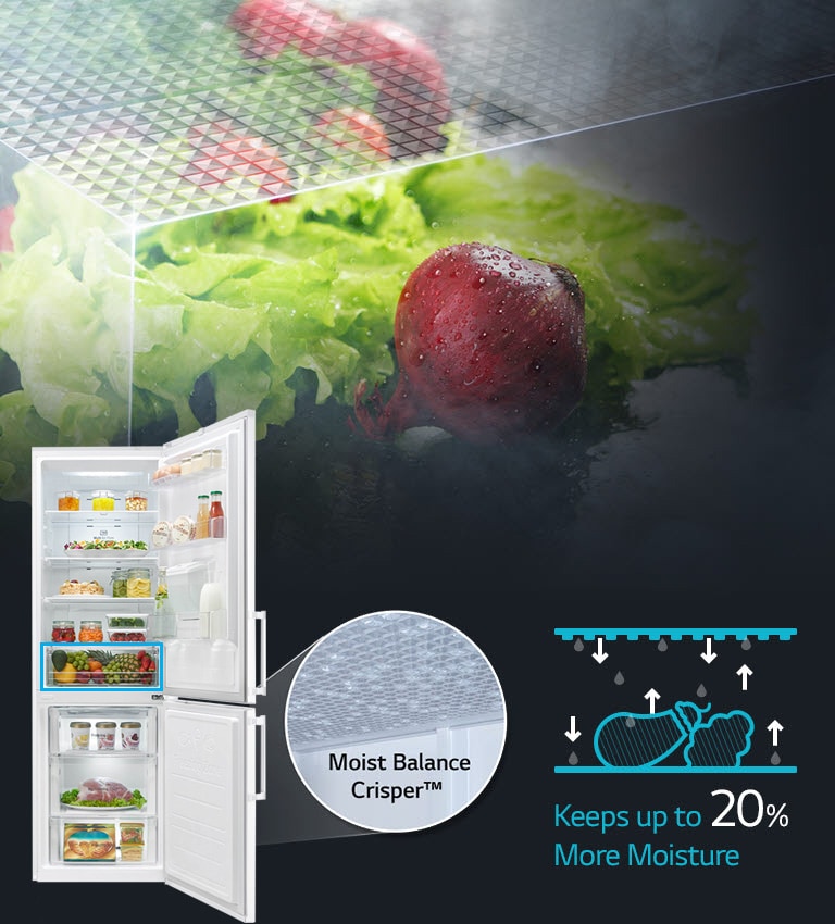 کشو با قابلیت حفظ رطوبت و تازگی مواد2