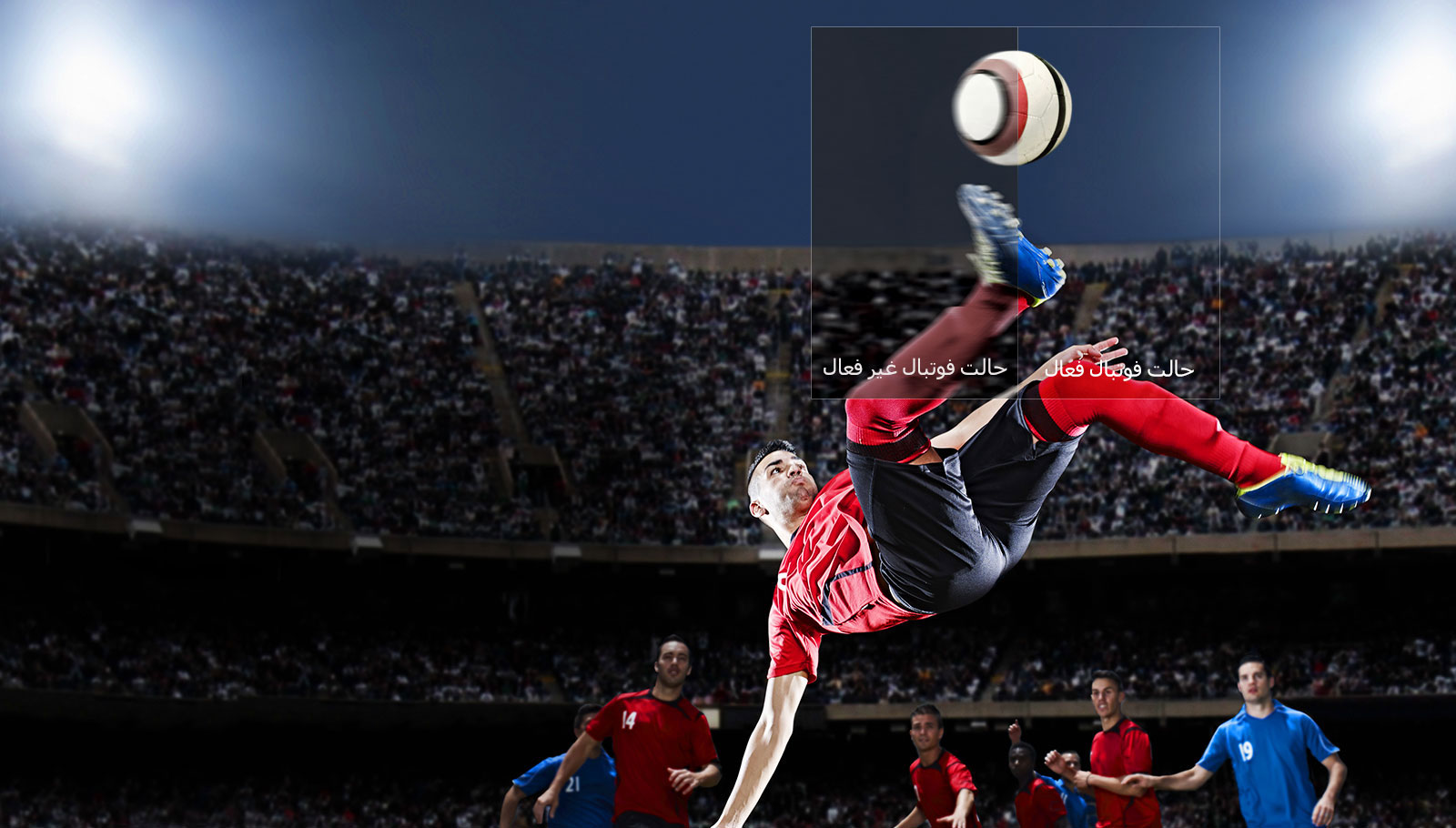 استادیوم فوتبال در اتاق نشیمن شما<br>1