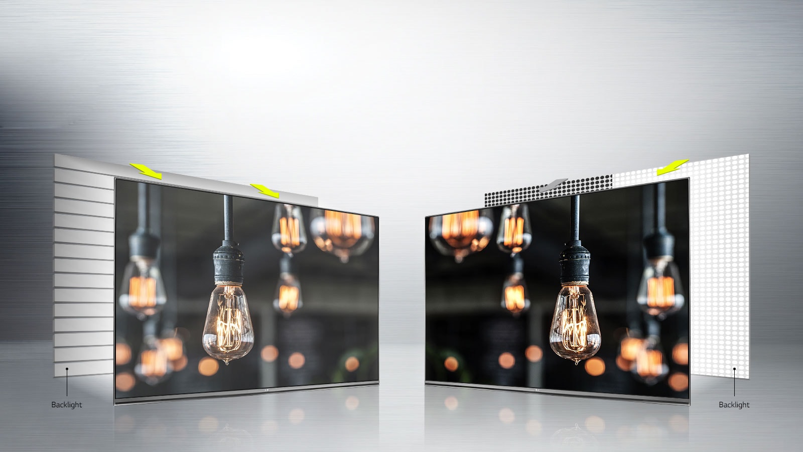 کاهنده‌های مقطعی - Local Dimming1