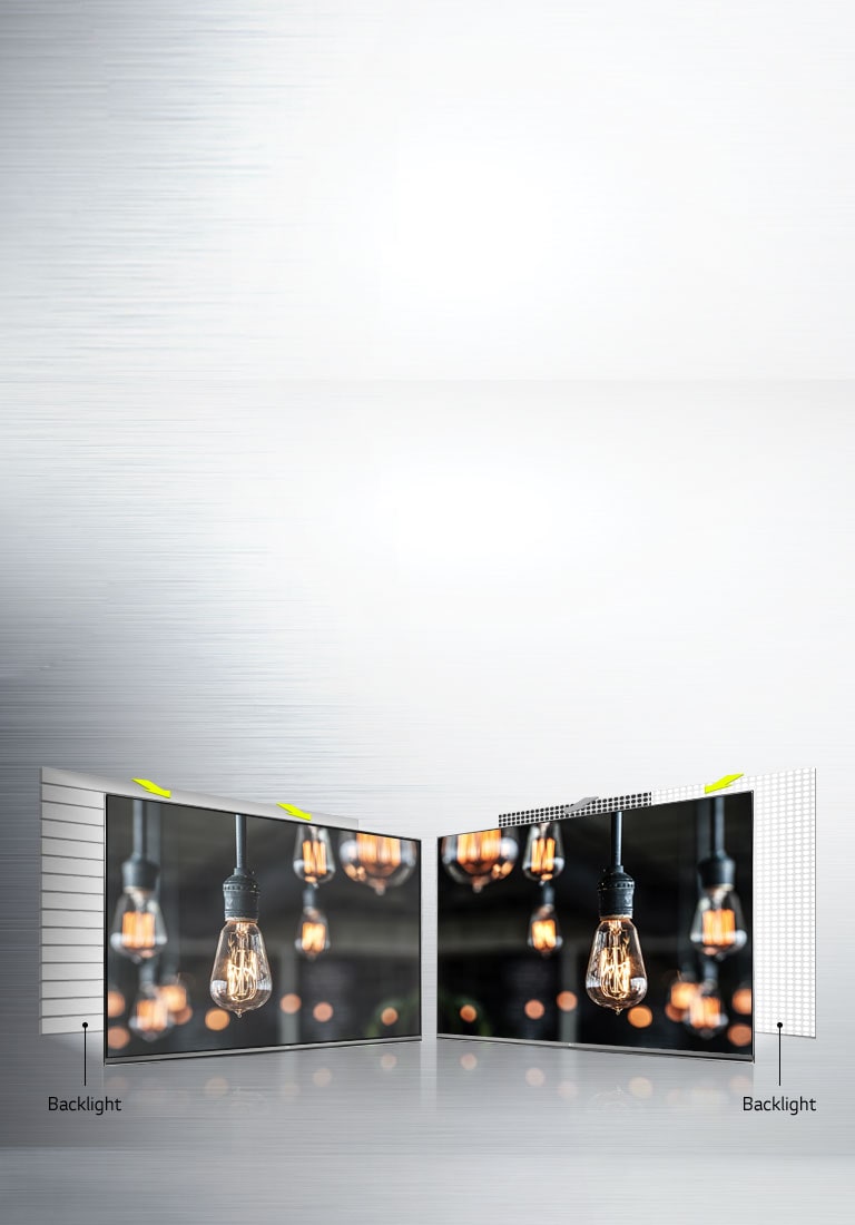 کاهنده‌های مقطعی - Local Dimming2