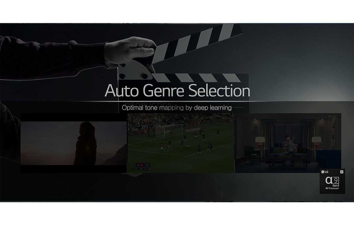 پیش‌نمایش ویدئویی از انتخاب خودکار ژانر