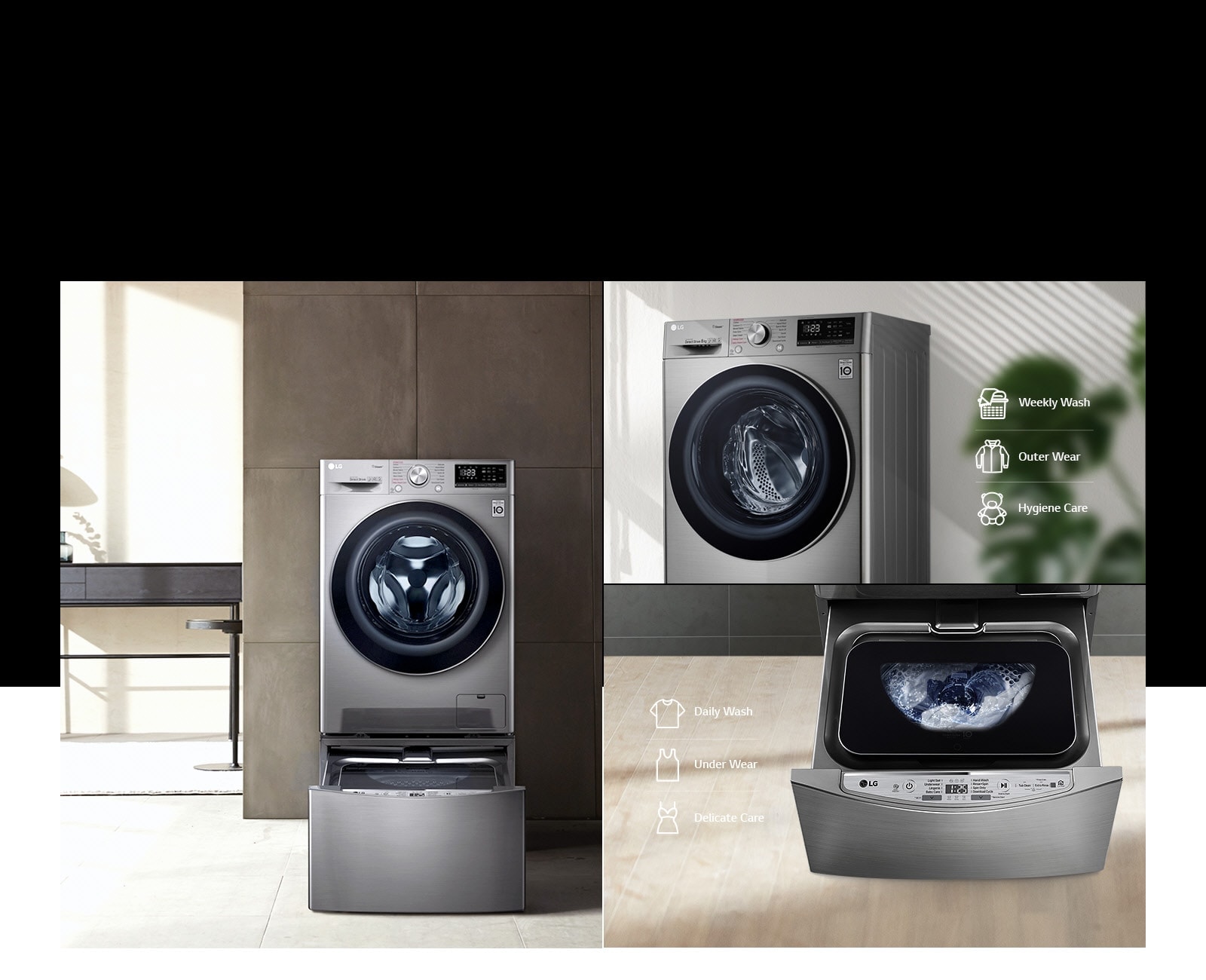 قابل عرضه با TWINWash™ Mini1