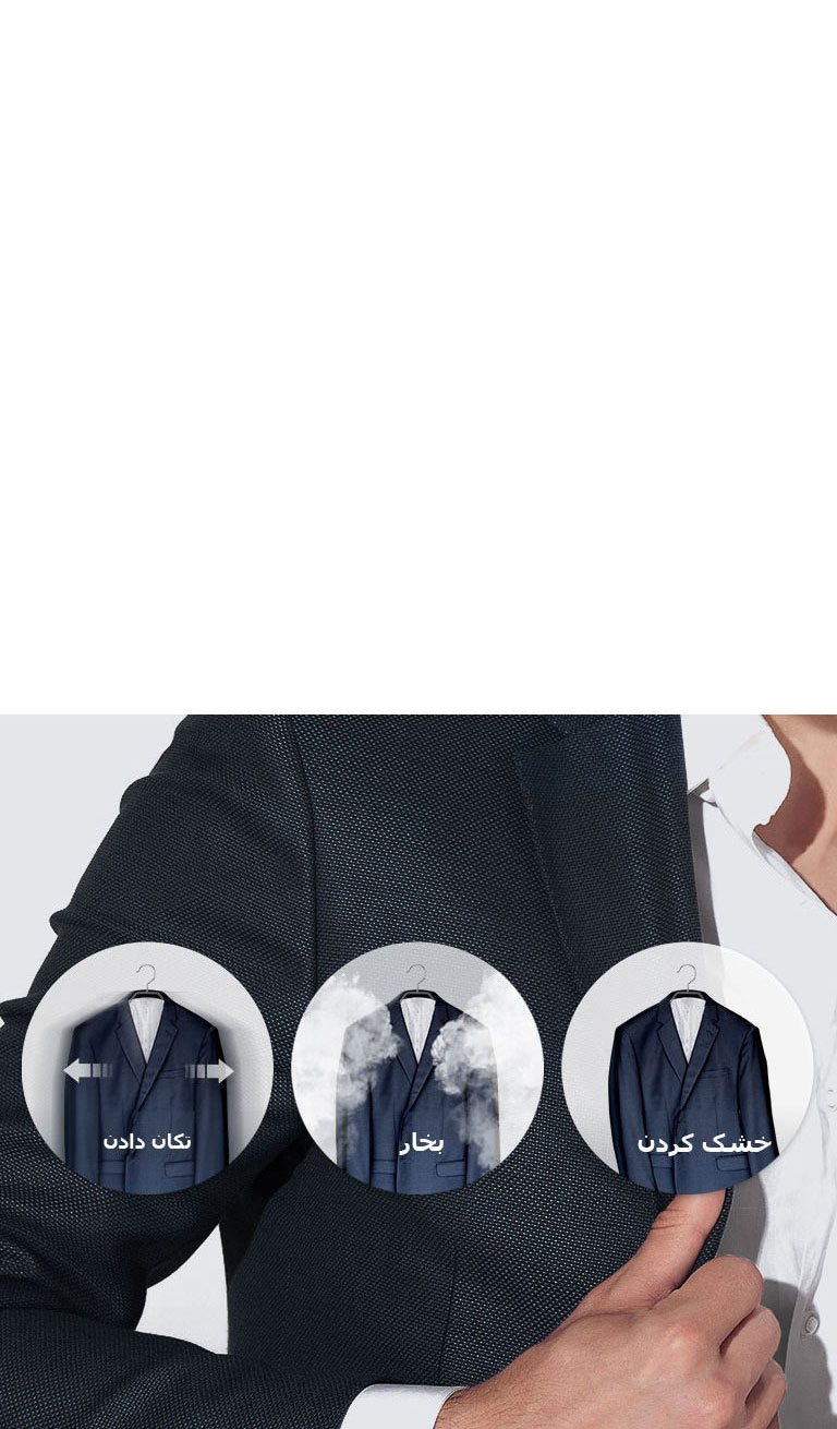  مراقبت از لباس با تکنولوژی بخار2