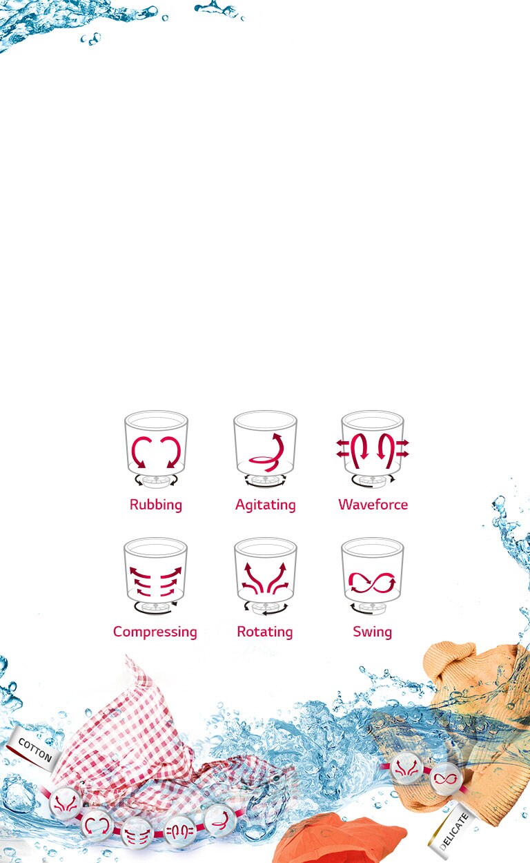 6 حرکت شستشو