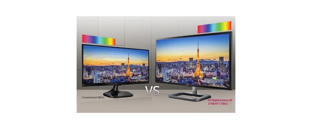 عمق رنگ 10 بیت (یک میلیارد رنگ)