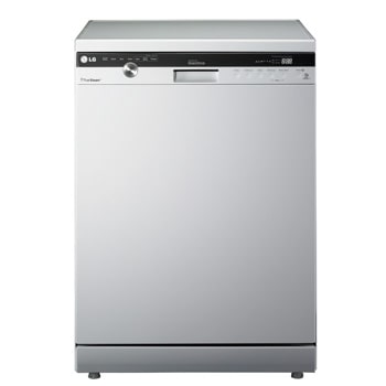 ال‌جی ،ماشین ظرفشویی 14 نفره، بخار شوی، سفید1