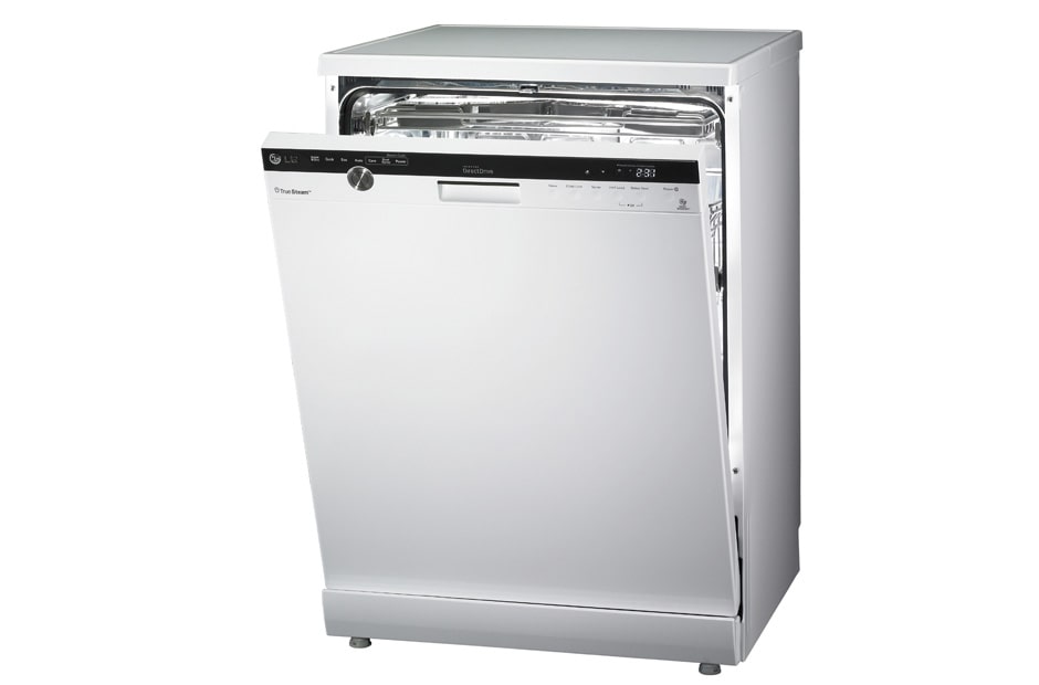 LG ال‌جی ،ماشین ظرفشویی 14 نفره، بخار شوی، سفید, DC65W, thumbnail 2