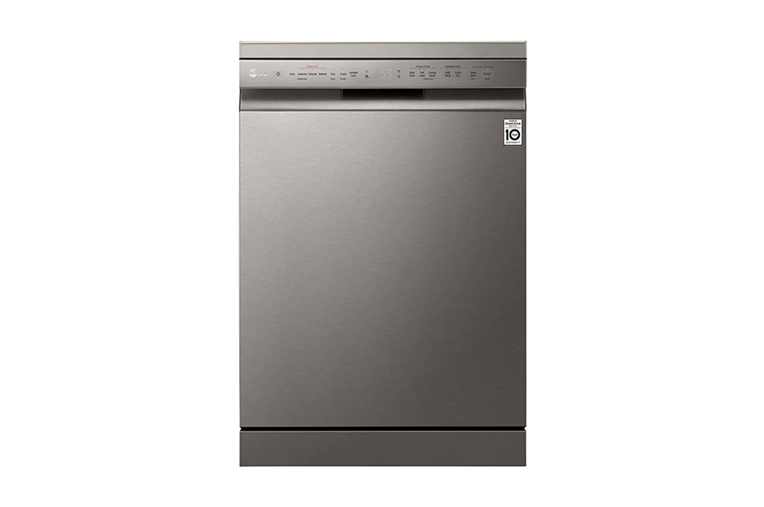 LG ال‌جی، ماشین ظرفشویی 14 نفره، فناوری™QuadWash، نقره‌ای , XD74S