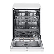 LG ال‌جی، ماشین ظرفشویی 14 نفره، فناوری™QuadWash، سفید, XD74W, thumbnail 2