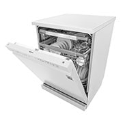 LG ال‌جی، ماشین ظرفشویی 14 نفره، فناوری™QuadWash، سفید, XD74W, thumbnail 9