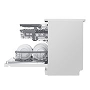 LG ال‌جی، ماشین ظرفشویی 14 نفره، فناوری™QuadWash، سفید, XD74W, thumbnail 10