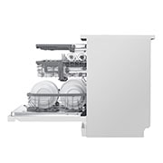 LG ال‌جی، ماشین ظرفشویی 14 نفره، فناوری™QuadWash، سفید, XD74W, thumbnail 11