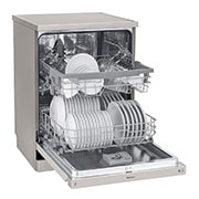 LG ال‌جی، ماشین ظرفشویی 14 نفره، فناوری™QuadWashو NFC، نقره‌ای , XD64S, thumbnail 6