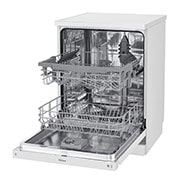 LG ال‌جی، ماشین ظرفشویی 14 نفره، فناوری™QuadWashو NFC، سفید  , XD64W, thumbnail 5