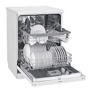 LG ال‌جی، ماشین ظرفشویی 14 نفره، فناوری™QuadWashو NFC، سفید  , XD64W, thumbnail 6