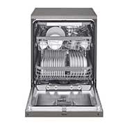 LG ال‌جی، ماشین ظرفشویی 14 نفره، فناوری™TrueSteam و™QuadWash، استیل مات, XD88NS, thumbnail 3