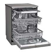 LG ال‌جی، ماشین ظرفشویی 14 نفره، فناوری™TrueSteam و™QuadWash، استیل مات, XD88NS, thumbnail 4