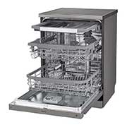 LG ال‌جی، ماشین ظرفشویی 14 نفره، فناوری™TrueSteam و™QuadWash، استیل مات, XD88NS, thumbnail 5