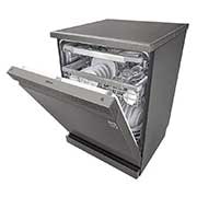 LG ال‌جی، ماشین ظرفشویی 14 نفره، فناوری™TrueSteam و™QuadWash، استیل مات, XD88NS, thumbnail 9
