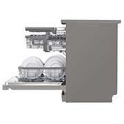 LG ال‌جی، ماشین ظرفشویی 14 نفره، فناوری™TrueSteam و™QuadWash، نقره‌ای مات  , XD88S, thumbnail 10
